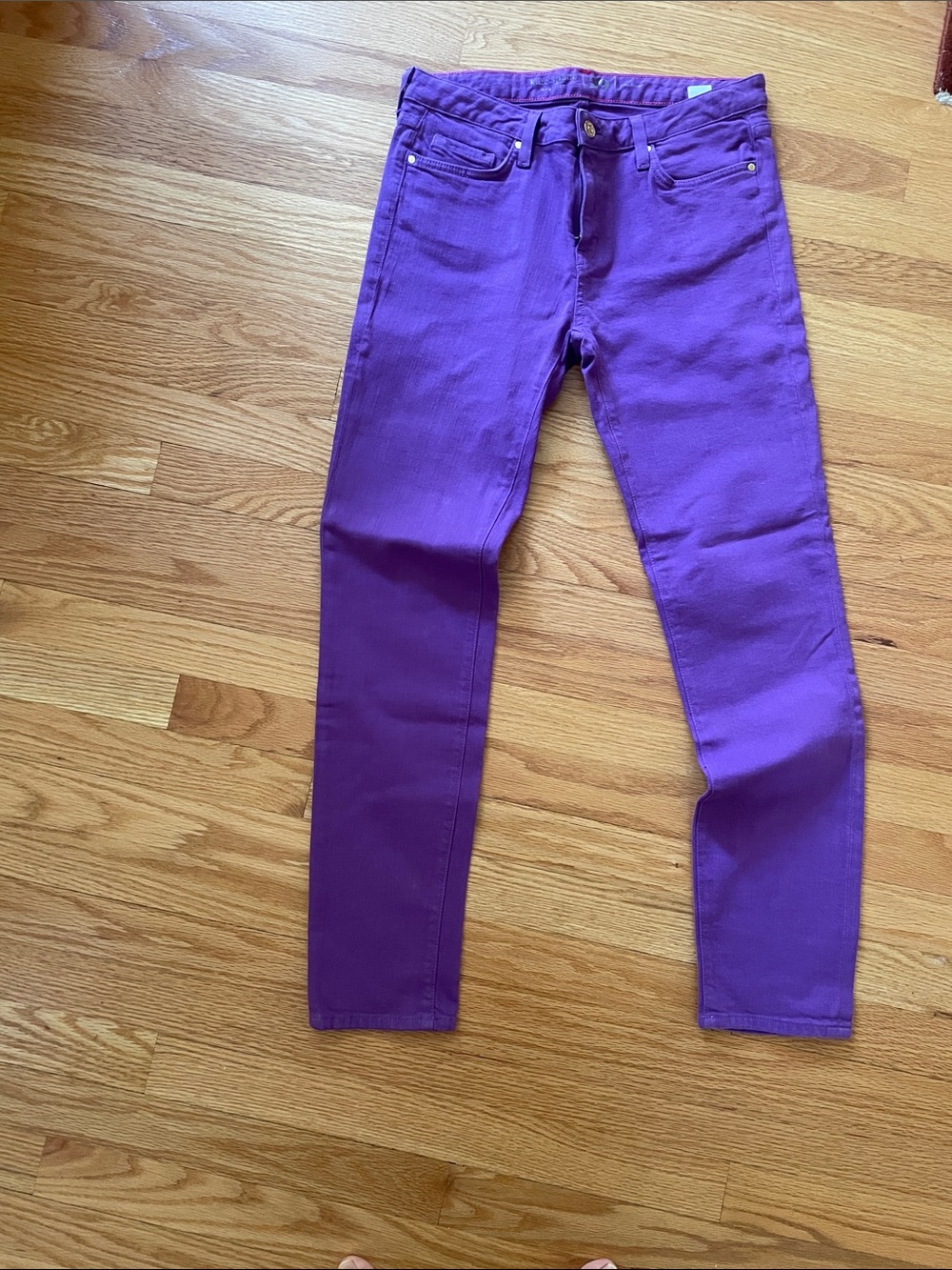 Kate spade purple jeans